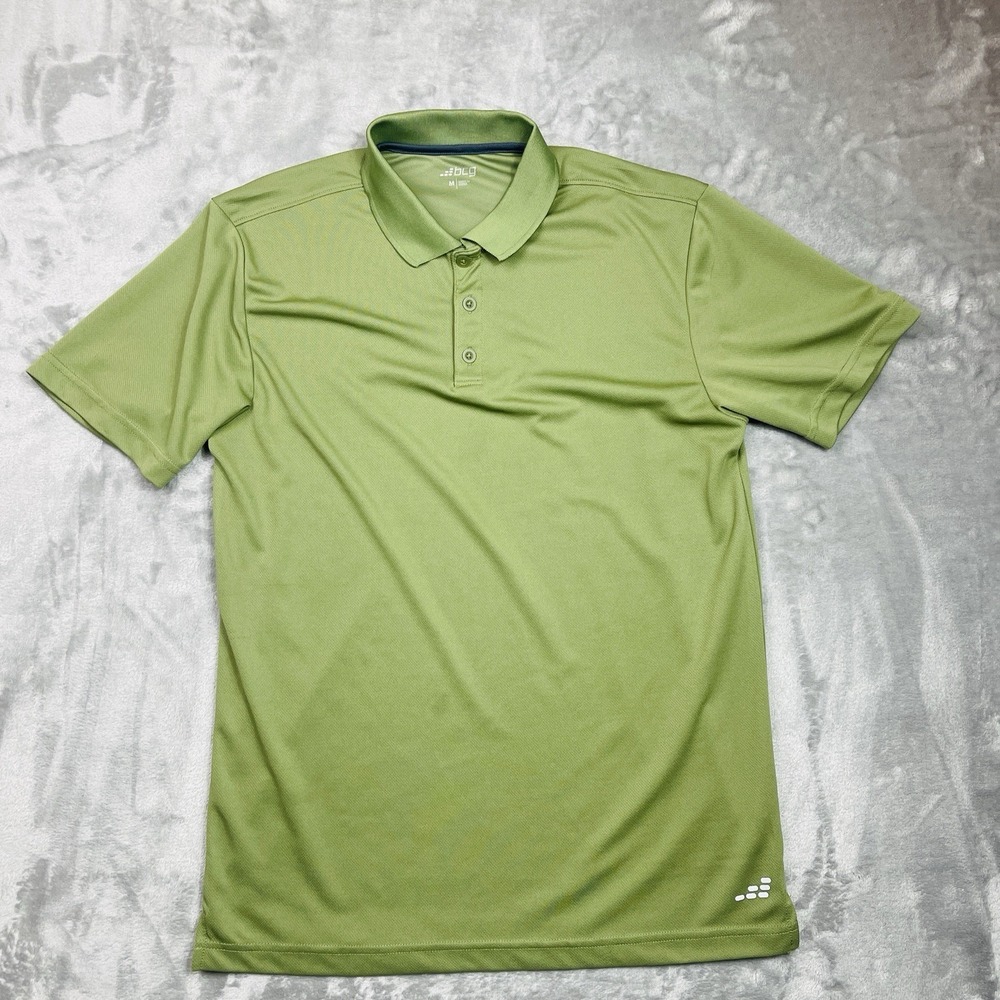 BCG Polo Shirt Adult Medium‎ Orange Golf Performance Stretch Rugby Casual Mens